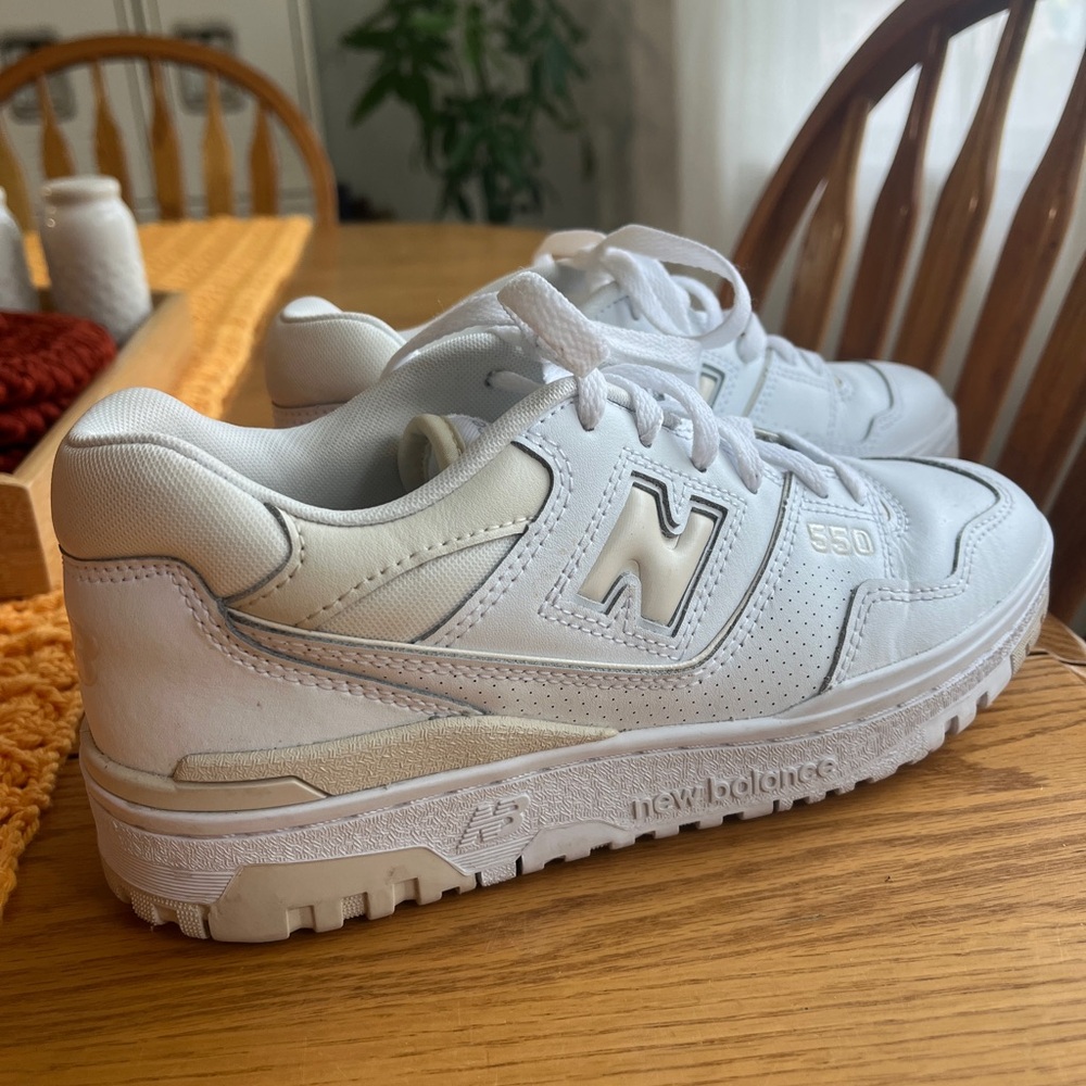 New Balance 550 White With Linen